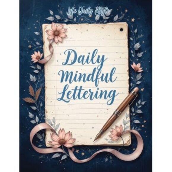 Daily Mindful Lettering: Mastering Mindfulness and Positive Affirmations Through - Picture 1 of 1